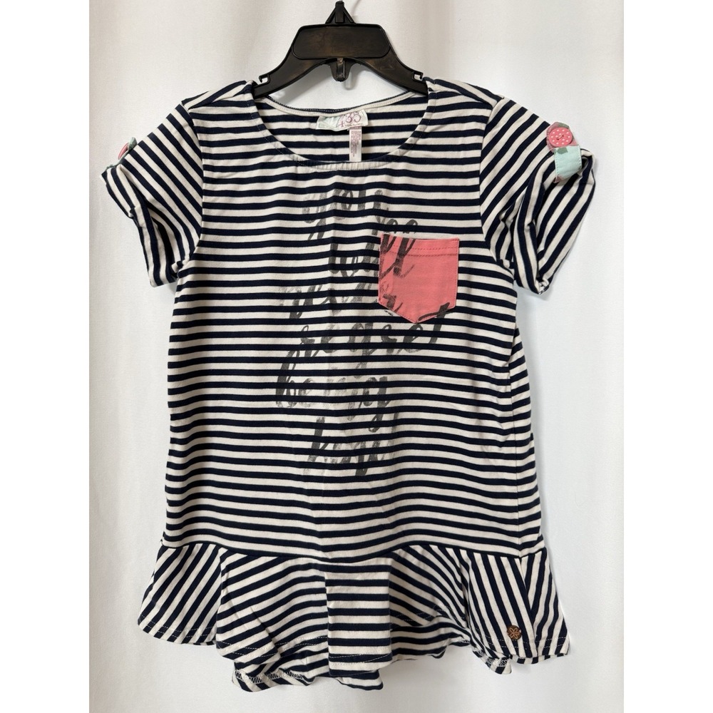 Matilda Jane "You Will Never Regret Being Kind" Kindness Graphic Tee Size 8 B60
